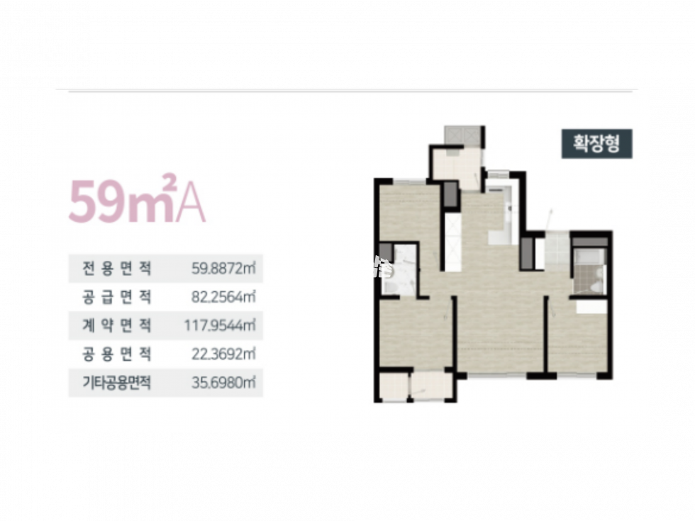 경북 구미시 공단동 108 106동 (해모로 리버시티) 2025년 최신축 아파트(3룸, 욕실2) 안심 반값 전세! HUG보증보험 100% + 시공사 확약서 제공 전세 매물번호 11503 사진 1